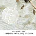 thumbnail image 4 of Muslin Cotton Blanket,Soft Throw Blankets for Couch,Muslin Cotton Throw Blanket, Lightweight Breathable Soft Blanket Multi-Purpose Washable Bed Sofa Blanket for Adult Summer(Green 5x4.27ft), 4 of 5