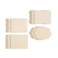 thumbnail image 2 of simhoa 28 Pieces Unfinished Wood Pieces 2mm Thick for Crafting Architectural Models, 2 of 8