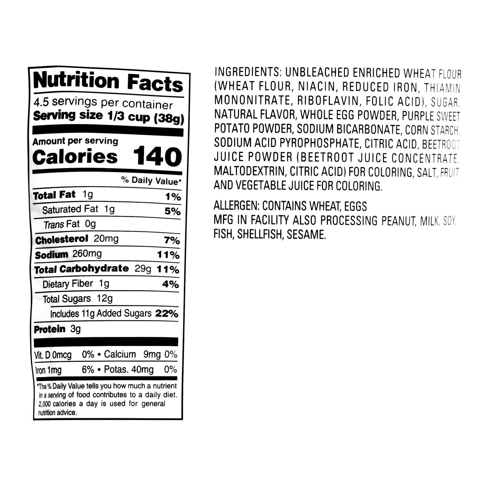 Hawaiian Sun Purple Sweet Potato Pancake Mix 6 oz  Pack of 3