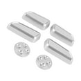 thumbnail image 2 of Cubierta de botón de ajuste de asiento automático de 6 piezas Ajuste de aleación de aluminio para Tesla Model 3/Y/X/S, 2 of 5