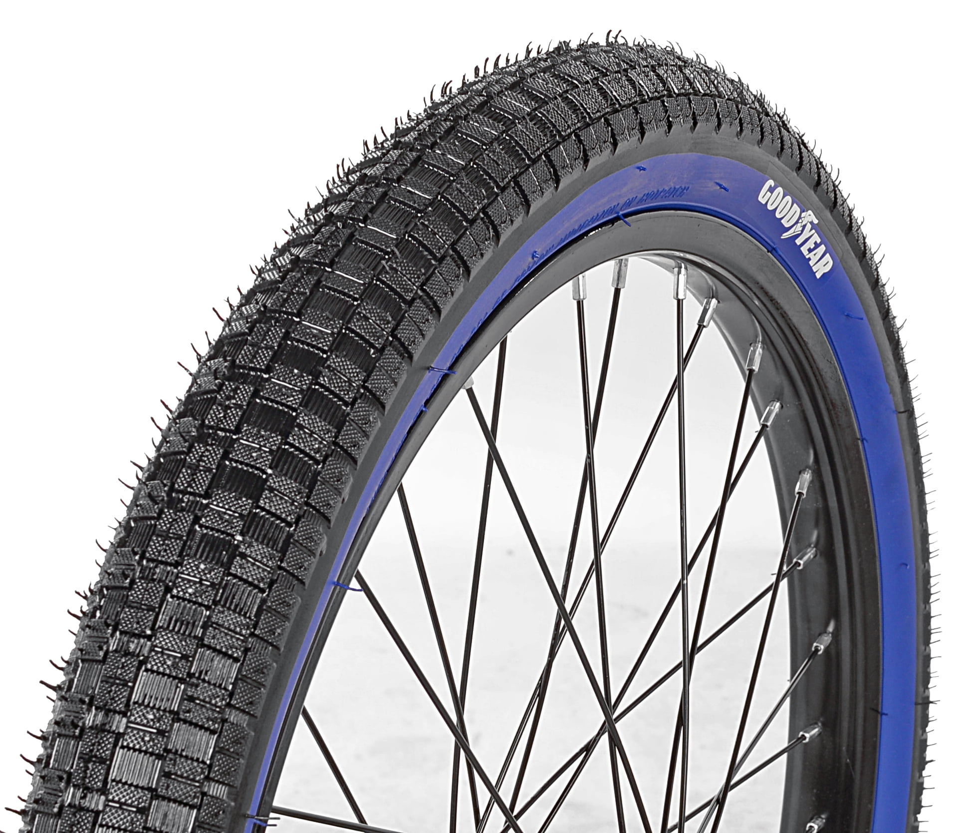 blue bmx tires