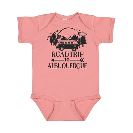 

Inktastic Road Trip To Albuquerque Gift Baby Boy or Baby Girl Bodysuit