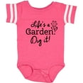 thumbnail image 3 of Inktastic Life's a Garden, Dig It Boys or Girls Baby Bodysuit, 3 of 5