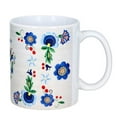 thumbnail image 6 of Polish Kashubian Folk Art Apron+Mug+Pillow Case Set for Loving Grandma (Kochanej Babci), 6 of 6