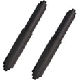 thumbnail image 1 of Toilet Paper Holder Roller 2pcs Black Color Plastic Toilet Tissue Flexible Holder Replacement Bathroom Plastic Spring Loaded Insert Spindle, 1 of 4