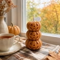 thumbnail image 5 of Halloween Scented Candle, Pumpkin Shaped Aromatherapy Soy Wax, 1 Pack Brown Decorative 2.8 inch Festive Candle, for Home Desktop Halloween Party Indoor Ambient Decor Spooky Holiday Atmosphere Enhance, 5 of 5