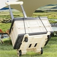 thumbnail image 6 of Gieenan Small Folding Hand Truck Cart with Shockproof Wheels for Airport Travel Moving, 6 of 10