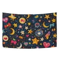 thumbnail image 6 of Yayeee Tapestry Wall Hanging for Bedroom 60" x 51" Living Room Home Wall Art Decor, Small Space Pattern, 6 of 7