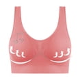 thumbnail image 4 of S-4X Womens Plus Size Sports Bras No Underwire Pullover Tshirts Bralettes Lightweight Full-Coverage Push Up Workout Underwear Bra, 4 of 6