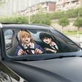 thumbnail image 2 of Clear-Power and Kobeni Accordion Sunshade Car Windshield Sunshade Windshield Sunshade Car Accessories, 2 of 7