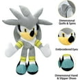 thumbnail image 2 of Sonic Souris Sonic Jouet en Peluche Gris 28 cm, 2 of 4