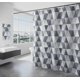 thumbnail image 1 of 2025 Shower Curtain 200 X 220 Cm (200 X 220 Cm In Width, 220 Cm In Height), Waterproof Polyester Fabric, Anti-bacterial, Anti-mildew, Washable, With 1, 1 of 5