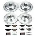 thumbnail image 3 of PowerStop Front and Rear Z23 Evolution Sport Carbon-Fiber Ceramic Brake Pad and Drilled & Slotted Rotor Kit Fits: BMW Select Models K945, 3 of 10