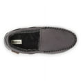 thumbnail image 4 of Dearfoams Men's Keaton Microsuede Moccasin House Shoe Slipper, 4 of 6