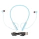 thumbnail image 1 of Neckband Earbuds Wireless Bluetooth 5.2 IPX5 Waterproof Stereo Ergonomic Enhanced Bass Neckband Magnetic Headphones Blue, 1 of 4
