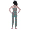 thumbnail image 3 of Moomaya Printed Nightwear 2 Pcs Set For Womens Spaghetti strap Sleepwear Pajama Set Pj, 3 of 5
