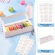 thumbnail image 2 of Paquete de 20 cajas de macarón con ventana – Contenedores de embalaje de macarón, capacidad para 6 – 8 unidades, cajas para galletas, dulces y trufas, 2 of 4