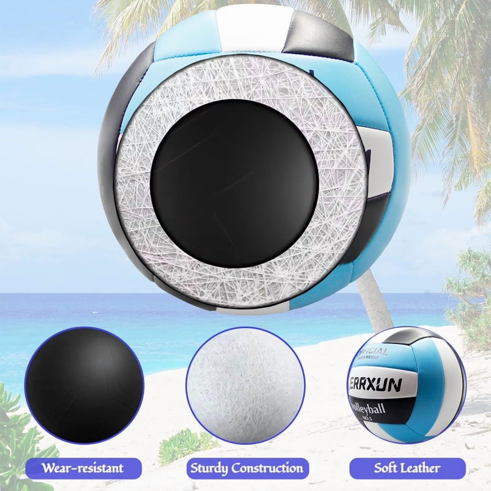 1 piece of classic durable plus type machine sewn No. 5 volleyball, the best sports companion for adults/beginners.
