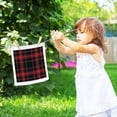 thumbnail image 5 of Coolnut 4 PCS Buffalo Plaid Baby Washcloths Towel Set, Highly Absorbent & Soft Cotton Wash Cloths, 12"x 12" Face Hand Towels for Bathroom, Multi-Purpose Fingertip Towels, 5 of 5