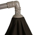 thumbnail image 3 of Northlight 10' Outdoor Patio Off-Set Crank and Tilt Umbrella - Brown, 3 of 6
