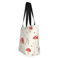 thumbnail image 4 of Fotbe Flat Mushrooms Pattern Beach Tote,Shoulder Handbag,Spacious Tote Bag,Lightweight Travel Bag,Versatile Shopping Bag, 4 of 9