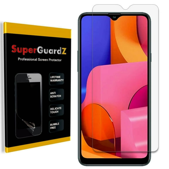 [8-Pack] For Samsung Galaxy A20s SuperGuardZ Screen Protector, Ultra Clear, Anti-Scratch, Anti-Bubble