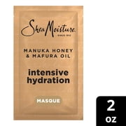 SheaMoisture Treatment Masque for Damaged Hair Manuka Honey and Mafura Oil Hair Mask with Shea Butter, 2 oz
