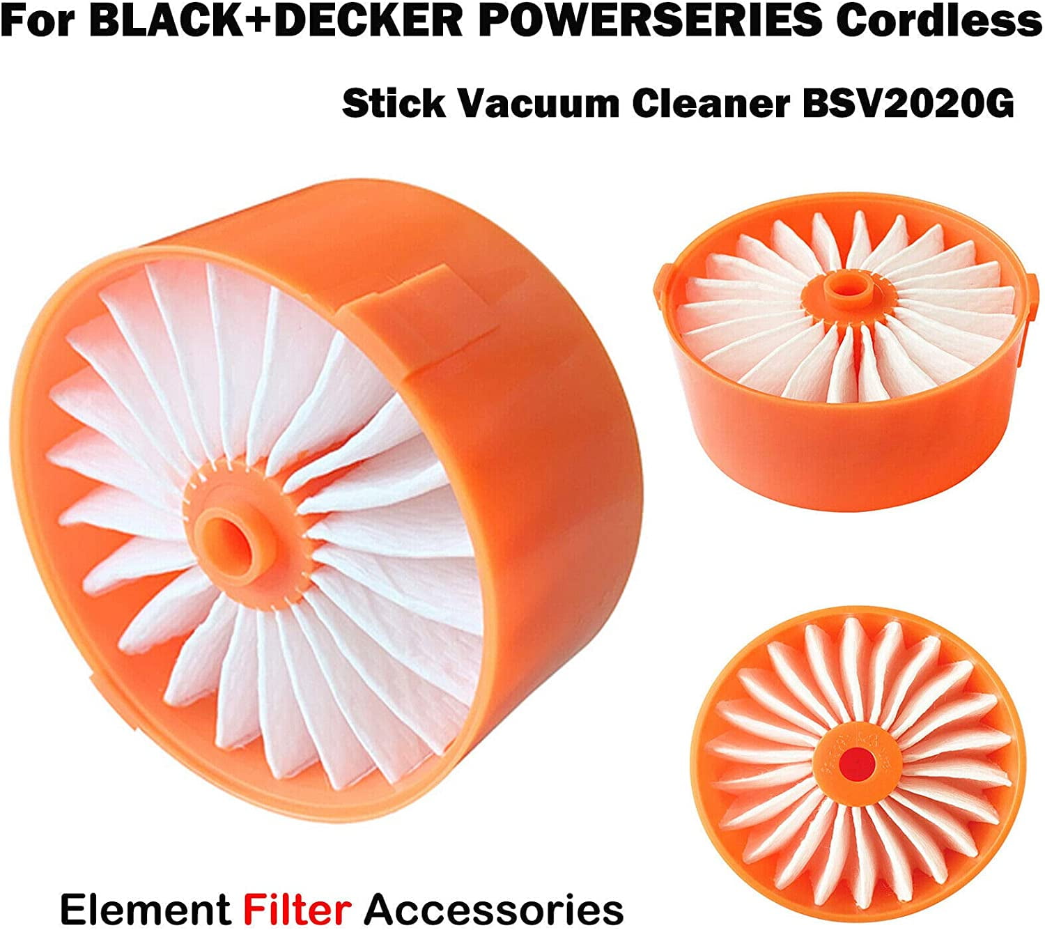 For Black+Decker BSV2020G Powerseries Extreme Cordless Vacuum Filter&Main  Brush