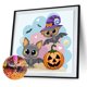 thumbnail image 1 of Cuadros Decorativos 5D DIY Calabaza de Halloween Full Round Drill Diamond Painting Craft (LD355) Likrtyny embutido en tela, 1 of 9