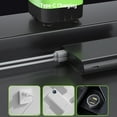 thumbnail image 4 of yeacher Portable Outdoor Shower Kit with Rechargeable Electric Showerhead, 9000mAh Battery, ABS Material, Blue/Green/Orange Options, 8L/Min Flow Rate, Includes Pump, Hose, and Accessories, 4 of 6