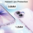 thumbnail image 4 of JETech Glitter Case for iPhone 17 6.3-Inch, Bling Sparkle Shockproof Phone Bumper Cover, Cute Sparkly for Women and Girls (Purple), 4 of 6