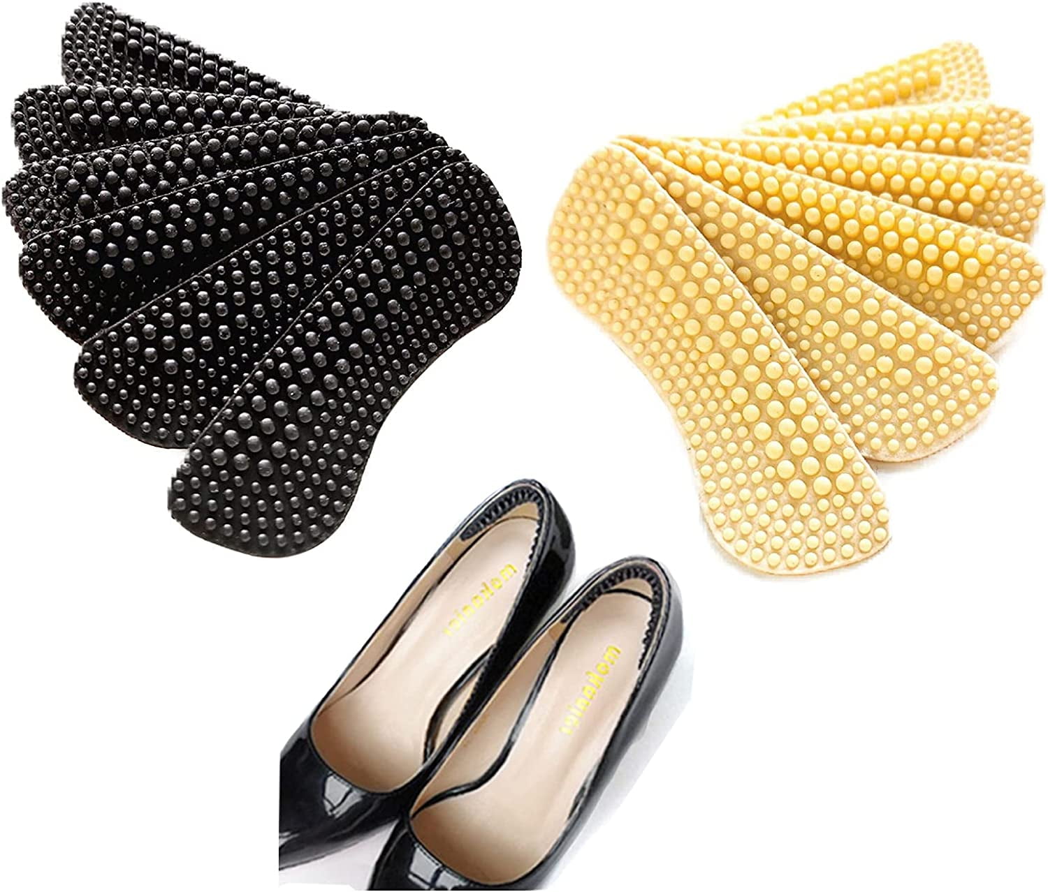 Heel Grips Liner Cushions Inserts for Loose Shoes, Heel Pads Snugs for