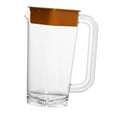 thumbnail image 4 of Jarra de agua de 2 l, tetera para té helado, tetera para agua fría, recipiente de regalo, jarra de fría y caliente de gran capacidad, para nevera para Marrón, 4 of 8