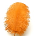 thumbnail image 2 of Plumas de avestruz, color naranja, 30-35 cm, 24 unidades, para manualidades, 2 of 6