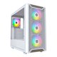thumbnail image 1 of Funda para videojuegos Montech XR Wood ATX Mid-Tower con 4 ventiladores, color blanco, 1 of 8
