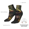 thumbnail image 6 of Pofeuu Cute Leaf Animal Print 30cm Socks, Adult Running Hiking Socks for Youth and Adult, 6 of 7