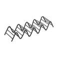 thumbnail image 1 of Soporte para tacos de acero inoxidable ondulado estante para panqueques de tacos creativo estante para panqueques mexicano, 1 of 8