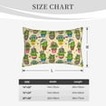 thumbnail image 4 of Xecao Cute Cartoon Cactus for Decorative Throw Pillow Case for Couch,Sofa or Bed Set,Pillow Cover for Sofa Home Decor Ideal Gift-20"x30", 4 of 6