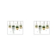 thumbnail image 4 of Thinsony 2/3/5 Plant Window Sticker Exquisite PVC Indoor Room Decoration Self-adhesive Dual-sided Bonsai Glass Decal Scene Layout Accessory 2PCS, 4 of 6