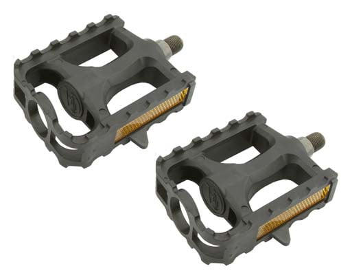 black bike pedals