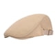 thumbnail image 3 of Gorra Plana de Malla Jinwen para Hombre Sombrero de Pintor Ajustable Beige 55 cm-60 cm, 3 of 8