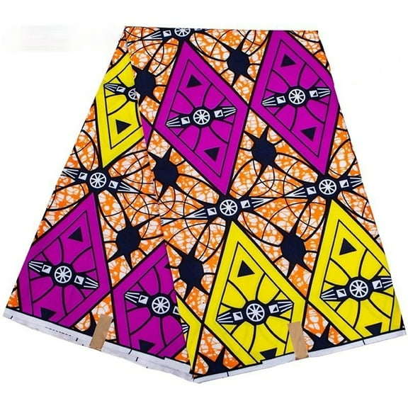 1yard African Wax Prints Fabric for Patchwork, Sewing,Dressmaking,Craft Projects
