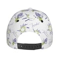 thumbnail image 3 of Lsque Lavender Flowers Baseball Cap Trucker Low Profile Hat Golf Dad Hat Adjustable Original Classic Unconstructed Plain Cap Men Women, 3 of 9