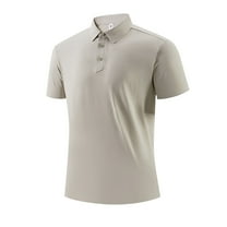 Men's Quick-Dry Active Polo Shirts Short Sleeve Performance for Golf Tennis Daily Casual Collared T-Shirt