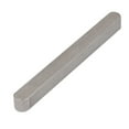 thumbnail image 2 of Unique Bargains 50mmx5mmx5mm 304 Stainless Steel Key Stock Keystock Round Ended 14pcs, 2 of 2