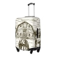 thumbnail image 2 of Bingfone Horses Grazing On Meadow Luggage Cover Washable Suitcase Cover Protector Anti-scratch Suitcase cover Fits 18-32 Inch Luggage (No luggage included), 2 of 8