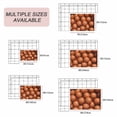 thumbnail image 6 of Basketball Outdoor Rug 3x5 Ft, Non Slip Washable Area Rug, Sports Brown Basketball Patio Rugs Carpet Runner, Large Floor Mat for Indoor/Outdoor Deck Porch Camping, 6 of 8