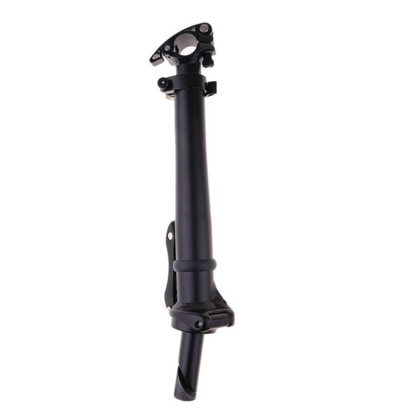 Durable Folding Handlebar Stem Adjustable Riser - Black