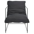 thumbnail image 3 of SAFAVIEH Portland Coastal Sling Chair, Gray, 3 of 7