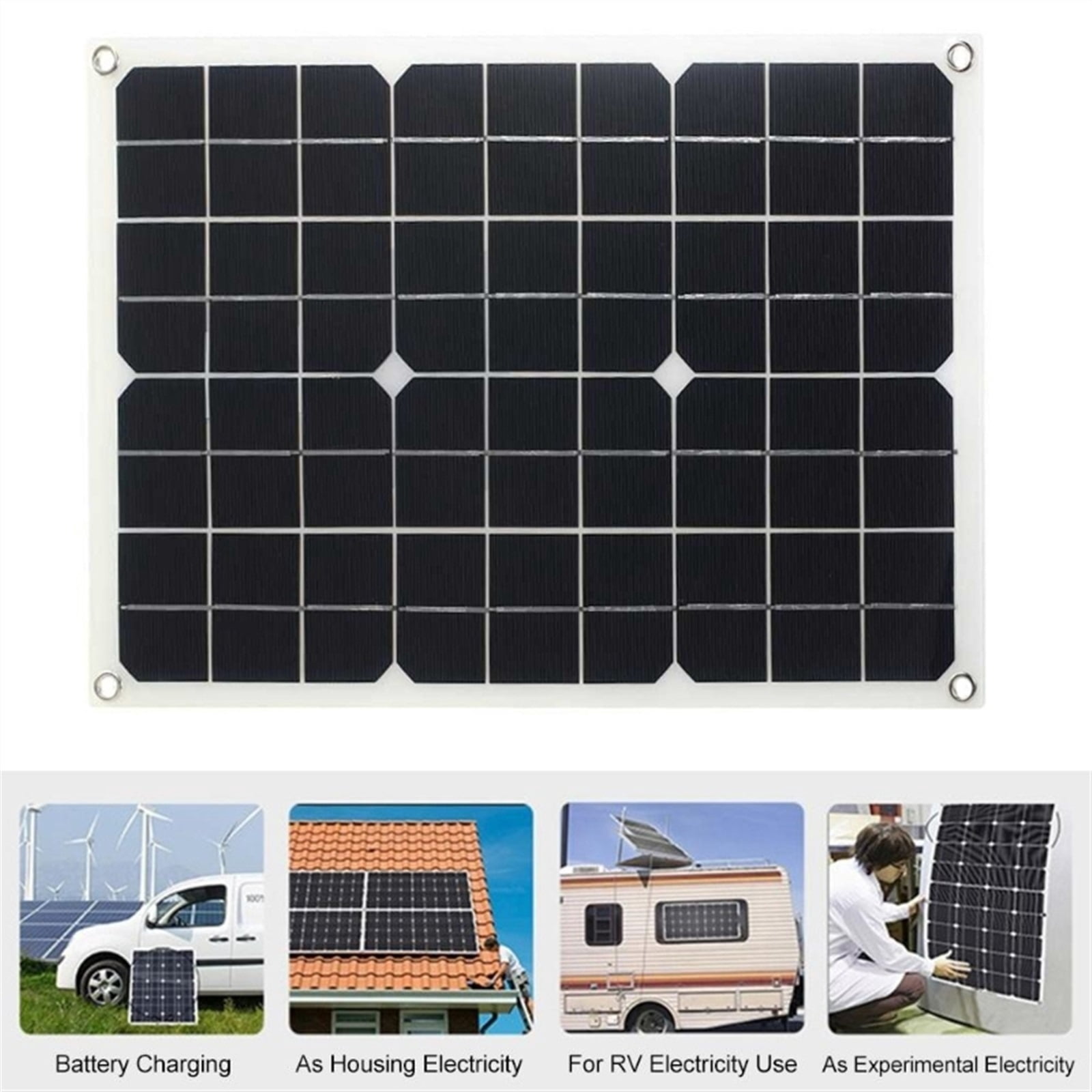 110-220 Solar Battery Inverter 4000W/6000W Solar Panel 18W Controller LED Display Solar Inverter Battery Smart Charging Board ,Powerful Output